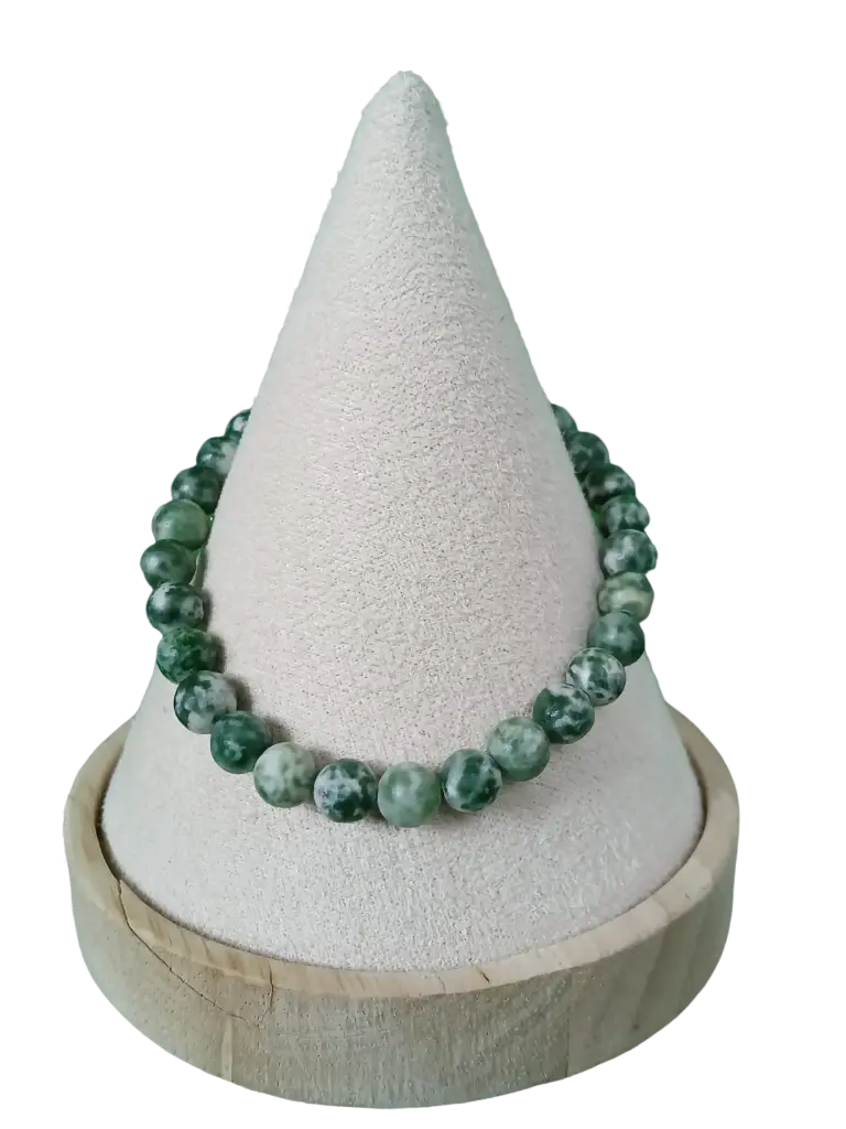 Jaspe vert tacheté AB