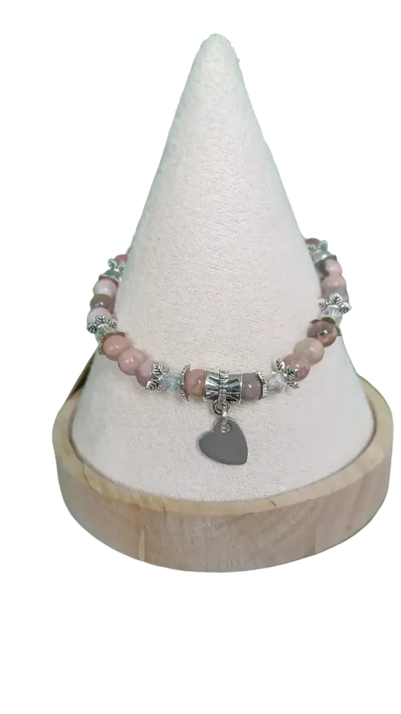 Rhodonite australienne HQ - Cœur