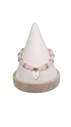 Quartz fraise 1A - Cœur